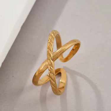 Golden Cross Ring